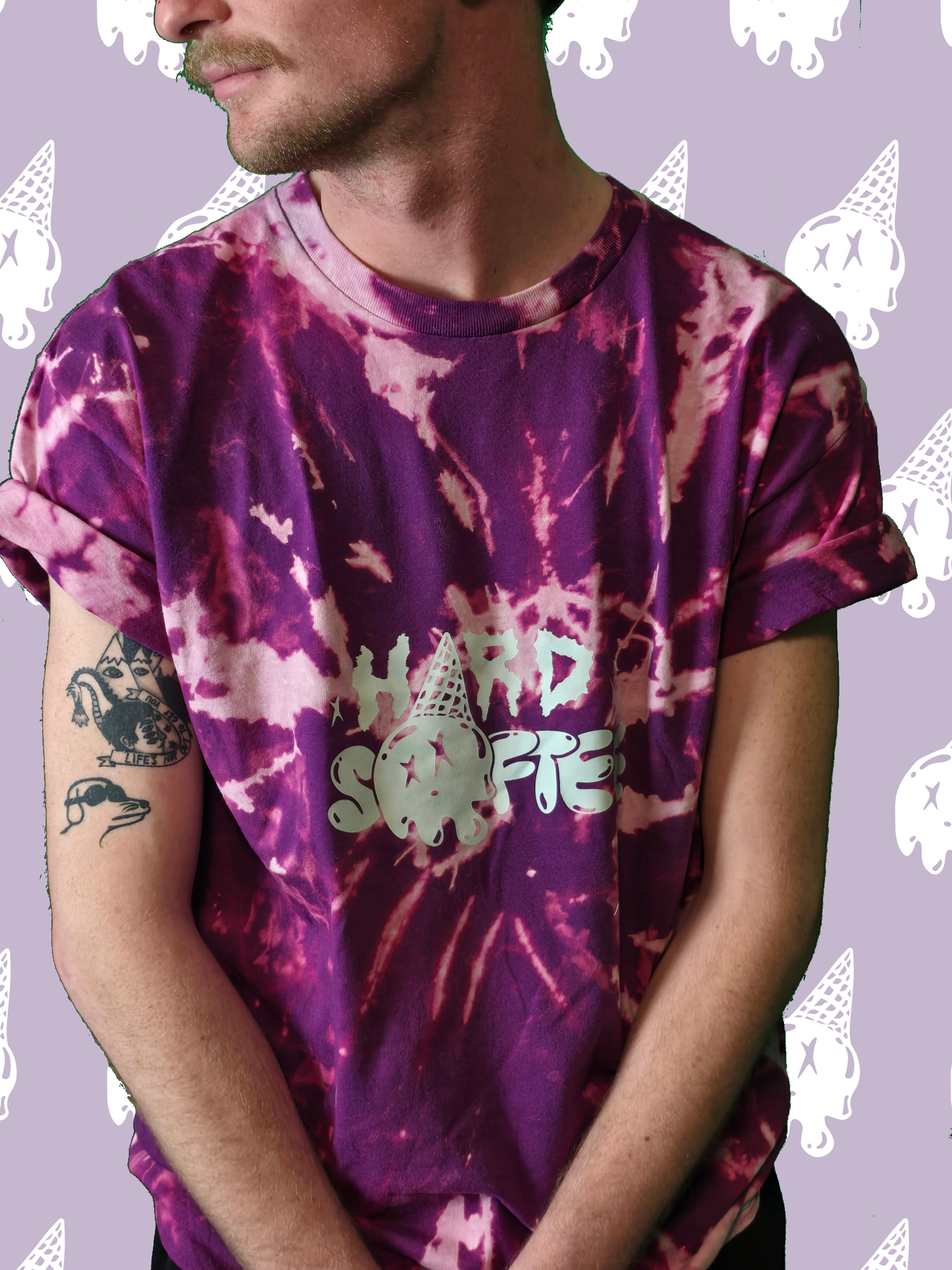 Hard Softee Tie-Dye Shortsleeve